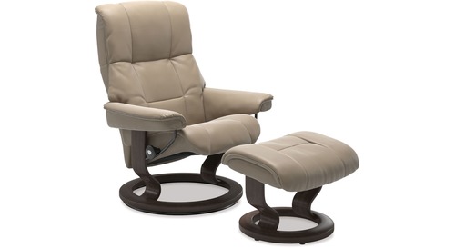 Stressless® Mayfair Small Leather Recliner - Classic Base 